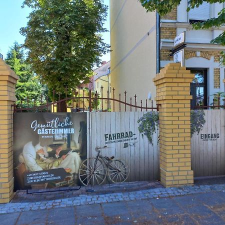 Pension Zur Elbe Wittenberg Zewnętrze zdjęcie